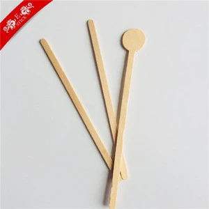 Flexible adult  economy wood stirrers for party