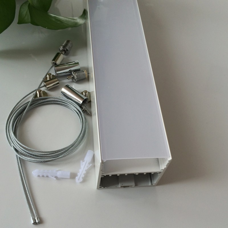 Buy Fluorescent Architectural Suspended Linear Ceiling Light Fixture ...