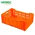 Import foldable folding stackable storage plastic crate from China