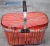 Import folding cloth supermarket shopping basket collapsible carry shopping basket from China