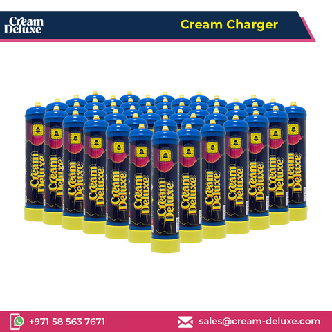 Food Grade 100% Recyclable Steel Cream Deluxe Smart Whipped Cream Chargers from CE Certified Supplier