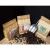 Import Food Packing Foil Ziplock transparent plastic bag Window Kraft Paper Resealable Flat Pouch Sachet Bags For Spices And Round Teas from China