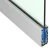 Import Foshan hardware stainless steel frameless mirror mounting hardware/glass deck railing bracket from China
