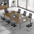Import Foshan Office Furniture Manufacturers High Quality 6 Seats Modular White Conference Meeting Table from China