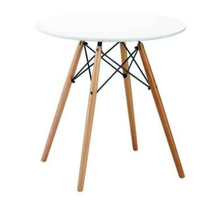 four legs stable round manicure table