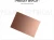 Import FR4 pcb single sided copper clad laminated fiberglass sheet CCL from China