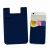 Free Samples custom silicone cell mobile phone credit wallet sticker card holder for back of phone