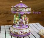 Free shipping marry go around wooden carousel wooden roll custom carousel music box