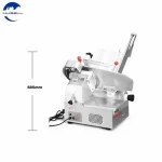 Frozen meat beef slicer/beef rolling cutter machine