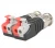FSATECH high quality female to terminal coaxial utp press type bnc male to press terminal connector for cctv accessories