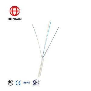 ftth indoor and outdoor drop fiber optic cable GJXV