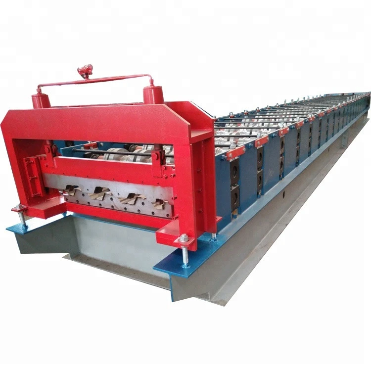 full automatic floor deck tile making roll forming machine