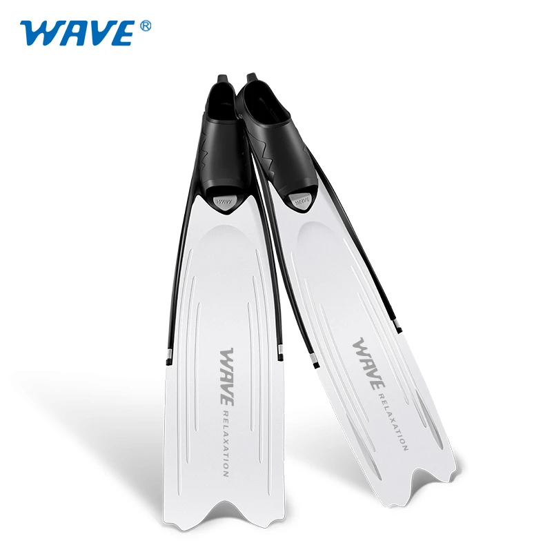Full Foot Design Quick Scuba TPR Draining Spearfishing Diving Equipment Freediving Rubber Diving Fins