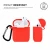 Import Full Protective China Red Silicone Case For Airpod Accessories, For Airpod Cover Silicone With Buckle for connection from China