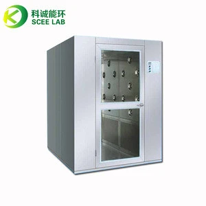 Full steel single person air shower laboratory air shower room