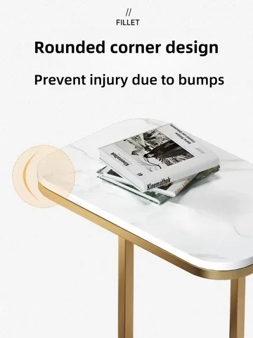 Buy Furniture Gold Color Side Tables Stainless Steel Coffee Table With ...