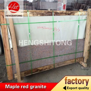 G562 Chinese Stone Slabs Maple Red Granite