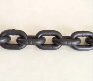 G80 grade dia 6-20-30mm black oxide lifting chain