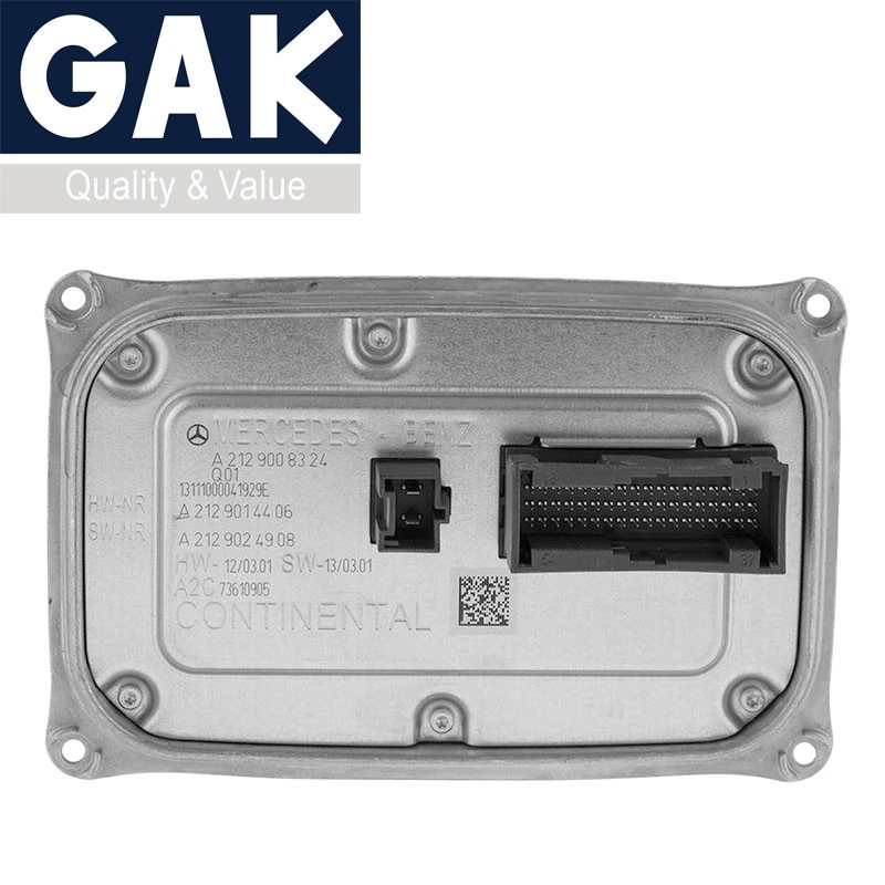 GAK Factory Price Car Led Headlight Ballast Module Control  OEM control unit continental A218900730 led headlight control module