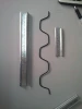 Galvanized steel C channel film lock profile