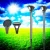 Import Garden Pathway Walkway LED Motion Ground Ball Solar Garden Lights Flashlights LED Spike Lights with Lithium Batteries from China