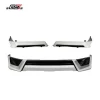 GBT body kit include Front car bumpers lip and rear bumper guard cornerite year 2016For Land Cruiser 200  LC200 TD Model