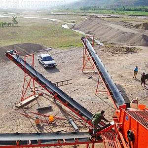 general industrial equipment pvc used rubber conveyor belt/fixed belt conveyor price