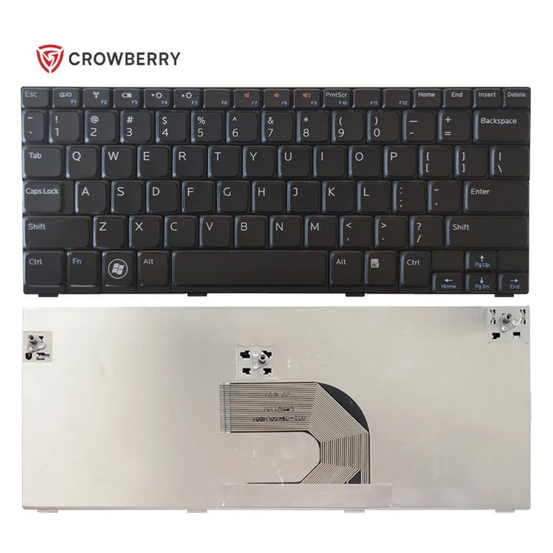 Genuine US Notebook Keyboard for Dell Mini10 1012 1014 1018 Inspiron P01T P04T Laptop Keyboard SP Replacement NEW