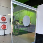 Glass Crystal 0.75mm PVC Plastic Transparent Vinyl Sheets