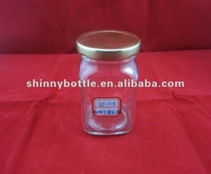 glass jar for chutney, glass fermented bean curd jar