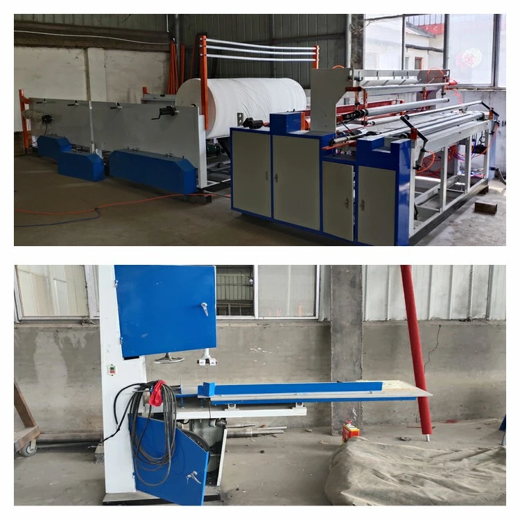 Gold Supplier rewinding and cutting equipment small toilet tissue paper making machine price toilet roll machine