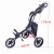 Import Golf Cart Foldable 3 Wheels Push Cart Aluminum Pull Cart Trolley with Footbrake System Beverage Holder from China