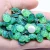 Import good quality and colorful DIY decorative rhinestones 12mm round shape resin rhinestones flat back from China