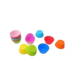 Good quality baking Silicone muffin cake cup 7cm
