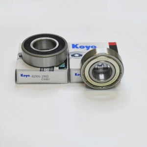 Good quality  Deep groove ball bearing 6205 2RS 6204ZZ Koyo bearing