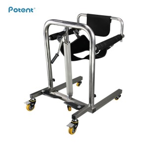 Good Service Physical Therapy Equipment Medical Lift Transfer Chair for Elderly 480-850mm 100kg