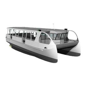 Gospel 11m x 4m Aluminum catamaran passenger boat with Twin 165HP Weichai inboard engine