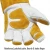 Import Grain Leather White And Yellow TIG Welding Gloves from Pakistan