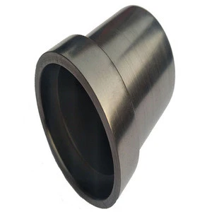 Graphite crucible is used as reaction vessel, and different welding current and duration are set.