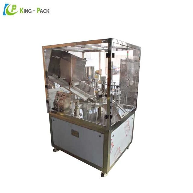 grease tube filling and machine tube filler and sealer with coding system for petroleum jelly