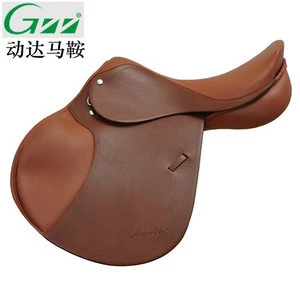 GW Jumping Leather Horse Racing Saddle For Adults