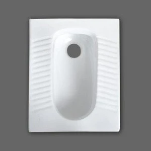 GX6007 Professional factory sanitary ware ceramic squat pan wc bathroom toilet squat pan