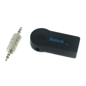 GXYKIT H1 3.5mm Audio Jack 8 Hours Play 120mAh Built-in Battery 10m FM Transmission Car Bluetooth Receiver