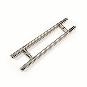 H type glass door &amp;wooden door stainless steel pull handle