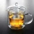 Import Hand Made 700ml Double Wall Borosilicate Glass Teapot with Lid from China