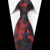 Handmade Silk Tie and Pocket Squares Custom Logo Neck Tie Mens Necktie and Handkerchief
