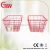 Import handmade wire egg collecting basket metal wire storage baskets with liners from China