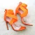 Import hb10162a 2021 European and American serpentine sandals elastic transparent belt high heel shoes sandals from China