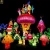 Import HC84 Magic Traditional Silk Festival Lighting Cartoon Lantern from China