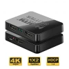 HDM I 1.4 Splitter 1x2 1 One In 2 Two Out-Ultra HD 4K HDM I Adapter For Two Dual Monitors